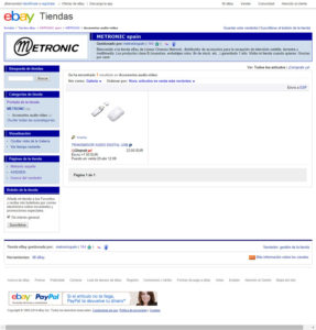 Tiendas-eBay--Accesorios-audio-video-METRONIC-spain